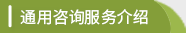 通用咨询服务介绍