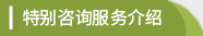 特别咨询服务介绍